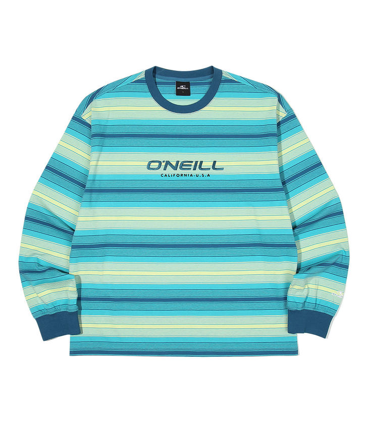 O&#039;NEILL KOREA - 웨이브레인 스트라이프 긴팔 티셔츠 OUTRL1102-909